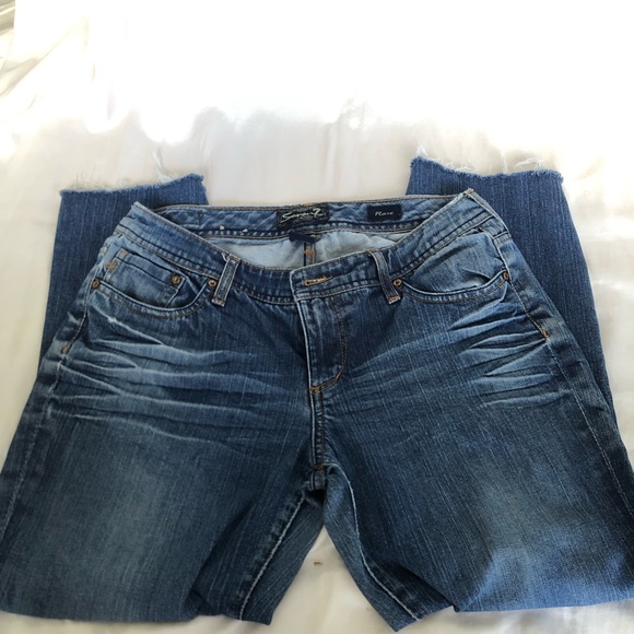 Seven7 Denim - Seven Cropped Reworked Jeans Size 31